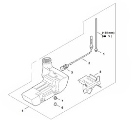 Zbiornik paliwa 4128 350 0401