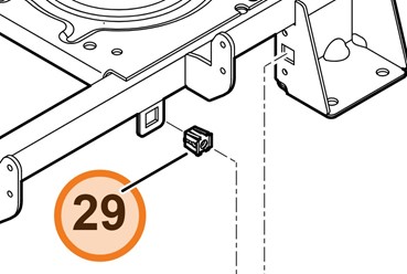 Przeciwległy element zatrzaskowy Snap-In 0000 952 0201