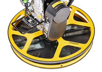 Spalinowa zacieraczka do betonu Cedrus CEDZC01 o średnicy 60 cm z silnikiem Loncin i dyskiem zacierającym