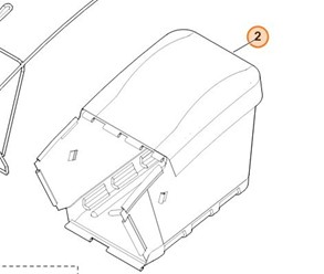 Kosz na trawę (z tkaniny) 6378 700 9701
