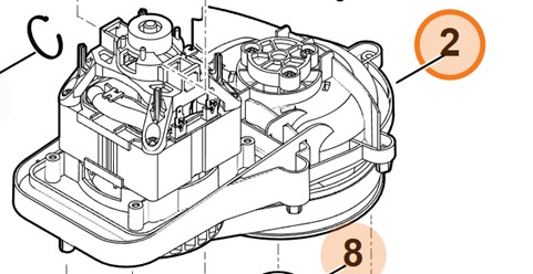 Silnik elektryczny 230V (1,2kW) 6311 600 0202