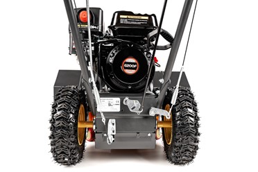 Szeroka zamiatarka spalinowa Cedrus ZM04 80cm z silnikiem Loncin i regulowaną szczotką roboczą