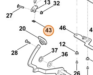 Podkładka zabezpieczająca SL-8 9460 620 8020