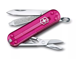 Scyzoryk Victorinox Classic SD Transparent Różowy