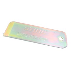 Przymiar kontrolny do bębna sprzęgła pilarki