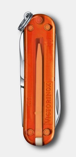 Scyzoryk Victorinox Classic SD Transparent Pomarańczowy