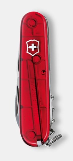 Scyzoryk Victorinox Spartan Czerwony - Przezroczysty