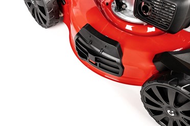  Kosiarka spalinowa z napędem CEDRUS KS56S-H z silnikiem Honda GCV200, stalową obudową 56 cm i koszem 65 litrów