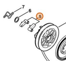 Rygiel zapadkowy 1123 195 7200