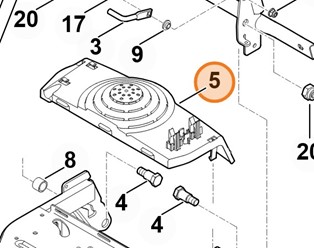 Pokrywa ochronna 6140 706 0800