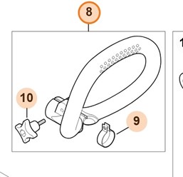 Uchwyt ramieniowy 4144 790 1201