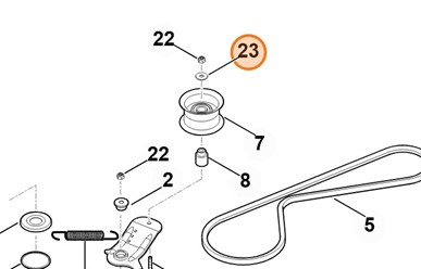 Podkładka 8,4 9310 021 0180
