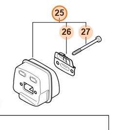 Tłumik wydechu spalin 1148 140 0609