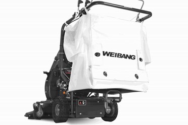  Samobieżny odkurzacz spalinowy Weibang WBLV506C o dużej wydajności z ogromnym koszem 240 litrów