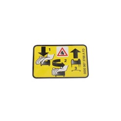 Tabliczka informacyjna zamknięcie 0000 967 7238