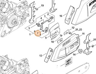  Śruba z łbem cylindrycznym IS-M4x8 9022 313 0633