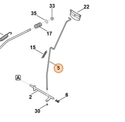 Drążek 6140 703 1740