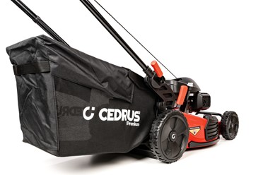 Kosiarka spalinowa z napędem CEDRUS Premium CEDLP53S-H z silnikiem Honda GCV200 i dużym koszem 75 litrów