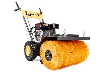 Wielofunkcyjna zamiatarka spalinowa Cedrus ZM02 z regulowaną szczotką i silnikiem Loncin