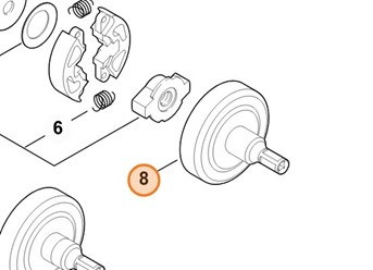 Bęben sprzęgłowy 4140 160 2909