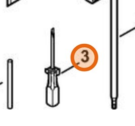 Śrubokręt STIHL 5910 890 2305 – narzędzie serwisowe do urządzeń spalinowych