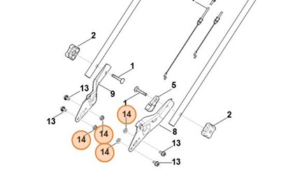  Nakrętka sześciokątna M8 9220 263 1100