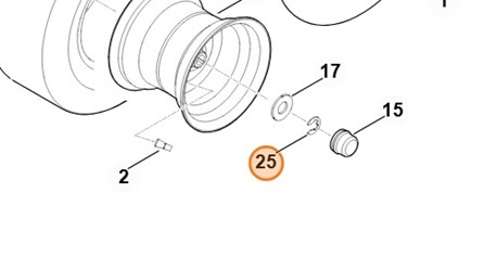Podkładka zabezpieczająca 15 9460 624 1500