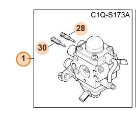Gaźnik C1Q-S173A 4180 120 0610
